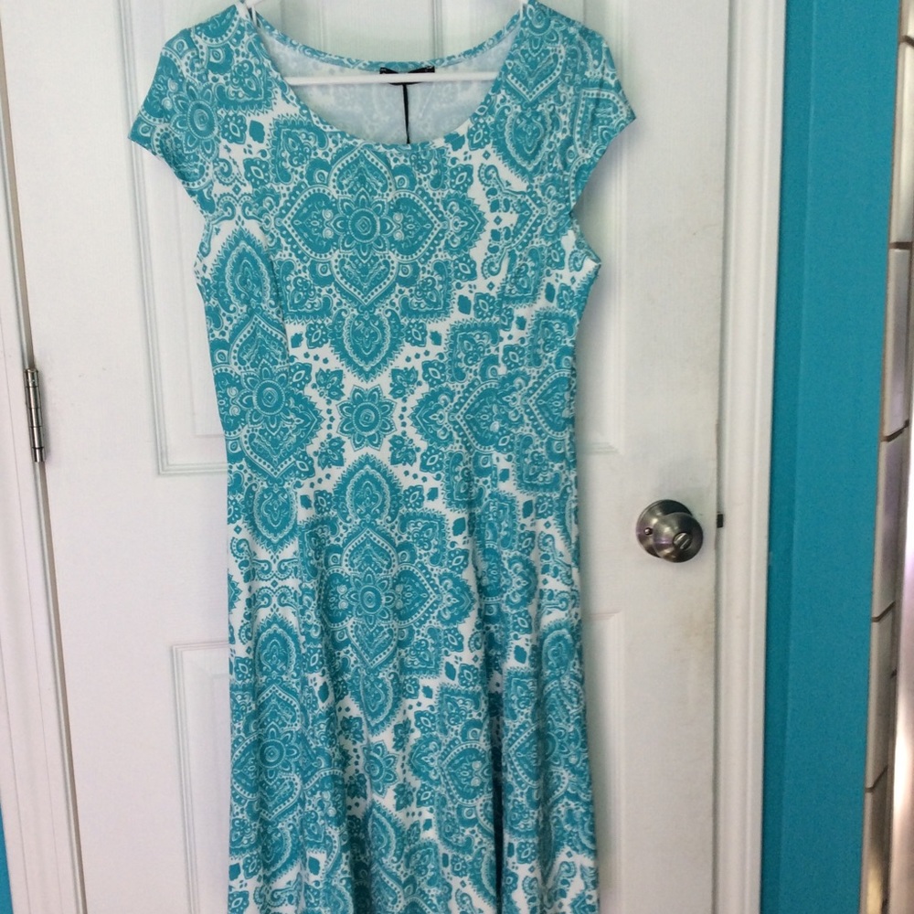 Small Teal Dress